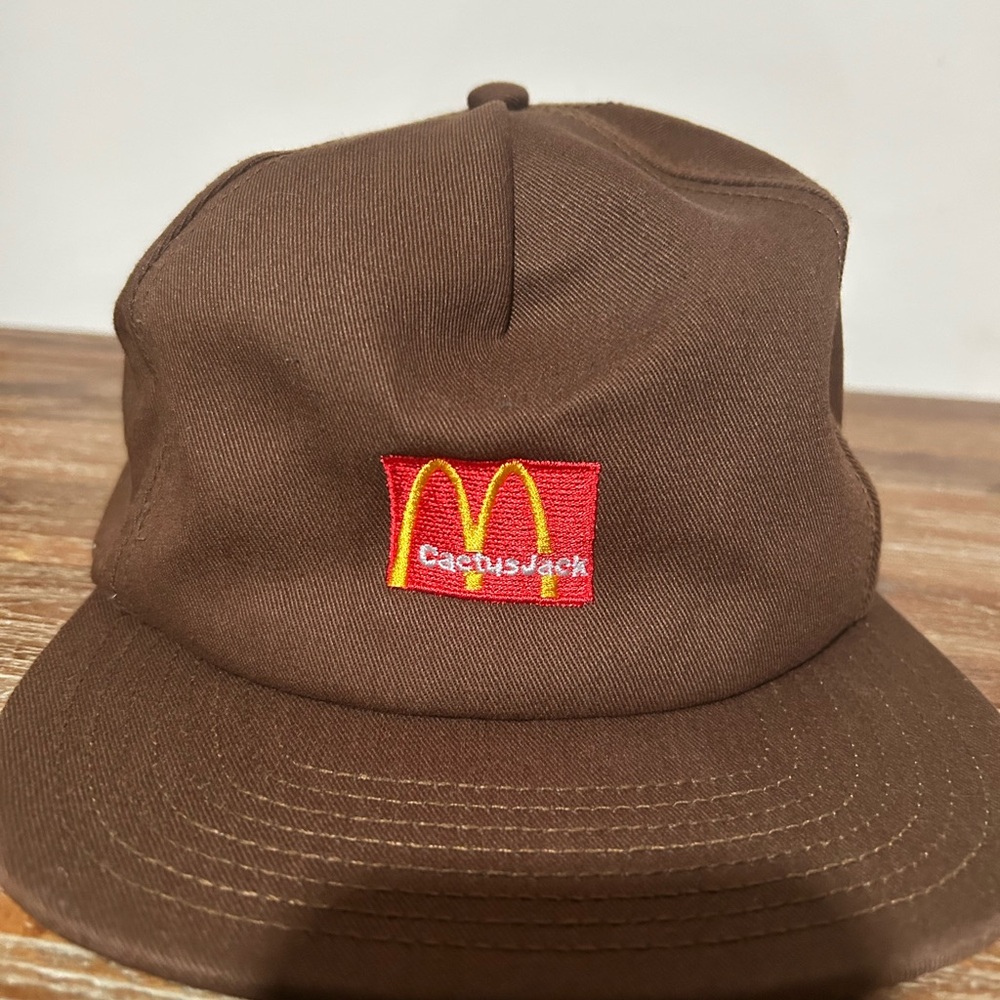 LIMITED EDITION Travis Scott Cactus Jack McDonalds Arch Brown Hat